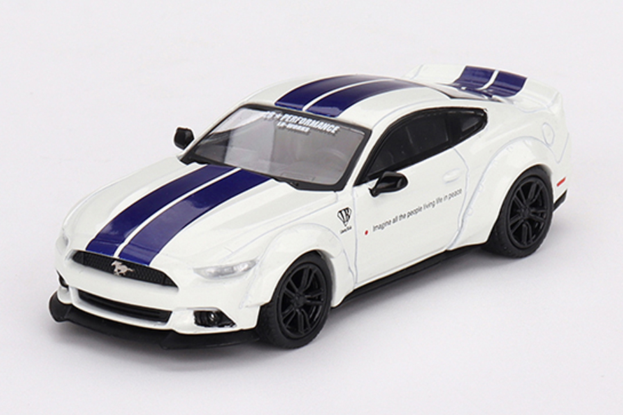 MINI GT 1/64 LB★WORKS フォード マスタング ホワイト(右ハンドル)