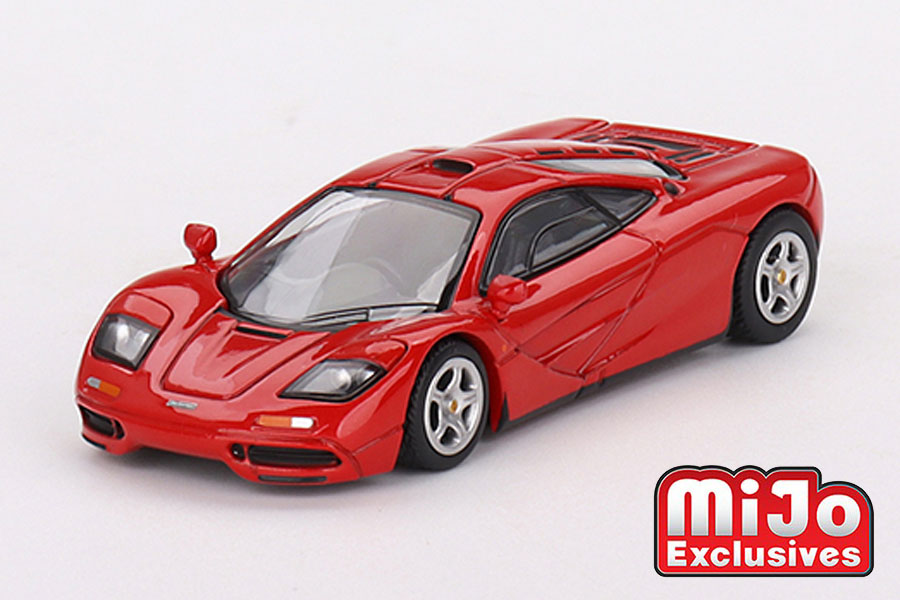 MINI GT 1/64 マクラーレン F1 レッド（左ハンドル）