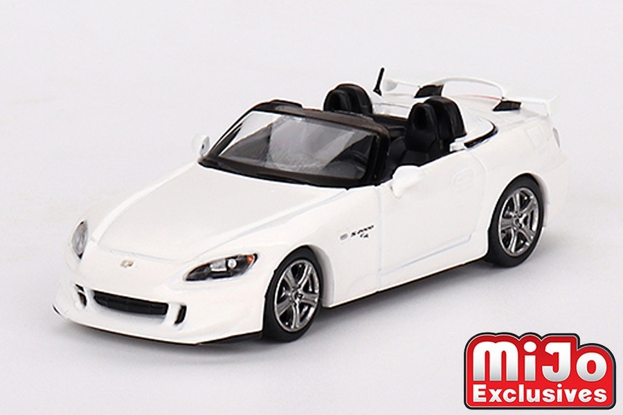 MINI GT 1/64 Honda S2000 (AP2) CR グランプリホワイト(左ハンドル)