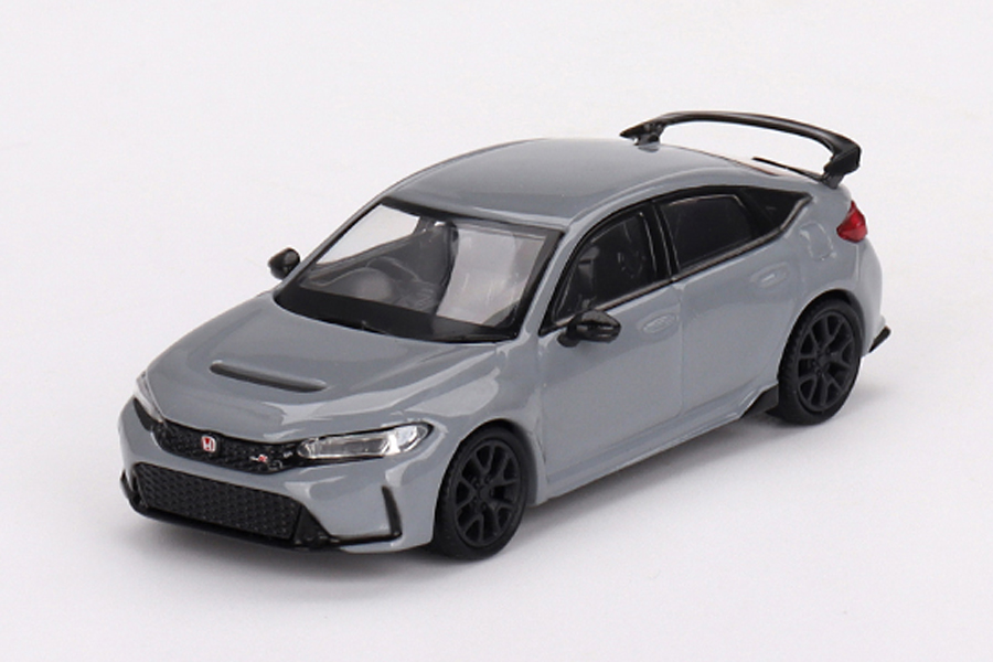 MINI GT 1/64 Honda シビック Type R 2023 ソニックグレーパール(左ハンドル)