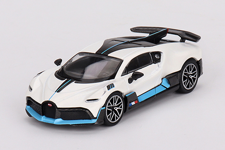MINI GT 1/64 ブガッティ ディーヴォ ホワイト(左ハンドル)