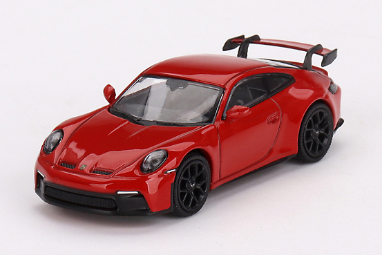 MINI GT 1/64 ポルシェ 911(992) GT3 ツーリング ガーズレッド(左ハンドル)