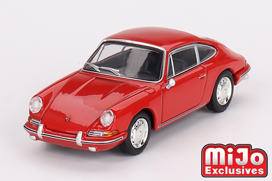 MINI GT 1/64 ポルシェ 901 1963 シグナルレッド(左ハンドル)