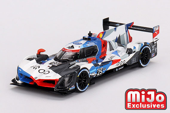 MINI GT 1/64 BMW M ハイブリッド V8 IMSA セブリング12時間 2位入賞車 2023 #25 BMW M チーム RLL