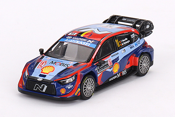 MINI GT 1/64 Hyundai i20 N Rally1 モンテカルロラリー 3位入賞車 #11(左ハンドル)
