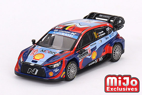 MINI GT 1/64 Hyundai i20 N Rally1 モンテカルロラリー 3位入賞車 #11(左ハンドル)