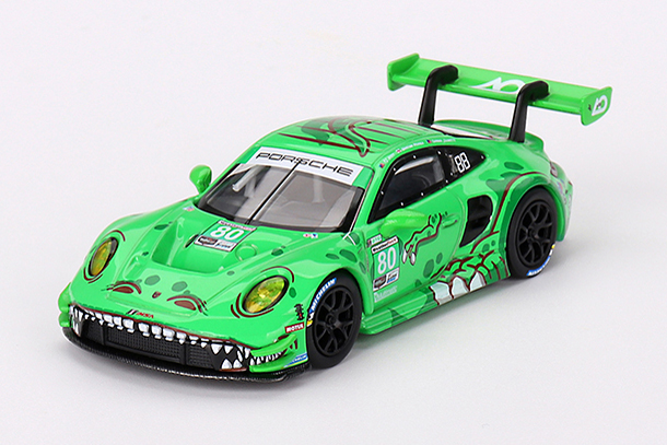 MINI GT 1/64 ポルシェ 911 GT3 R IMSA セブリング12時間 GTD 2023 #80 AO Racing 