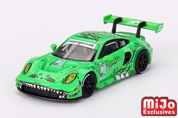 MINI GT 1/64 ポルシェ 911 GT3 R IMSA セブリング12時間 GTD 2023 #80 AO Racing