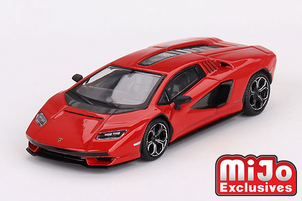 MINI GT 1/64 ランボルギーニ カウンタック LPI 800-4 Rosso Mars(左ハンドル)