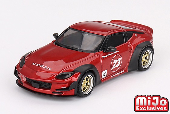 MINI GT 1/64 Pandem Nissan Z パッションレッド(左ハンドル)