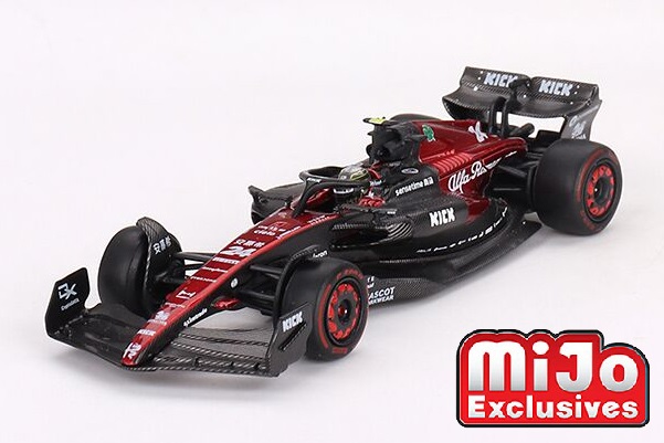 MINI GT 1/64 アルファロメオ F1 C43 2023 #24 オーストラリアグランプリ Zhou Guanyu