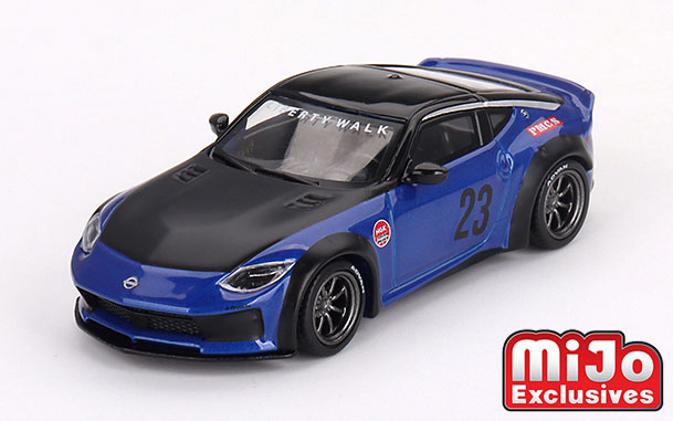MINI GT 1/64 Nissan Z LB★NATION WORKS セイランブルー(左ハンドル)