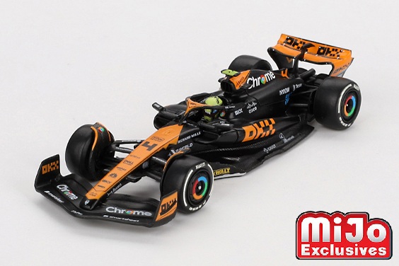 MINI GT 1/64 マクラーレン F1 MCL60 2023 2位入賞車 #4 日本グランプリ Lando Norris