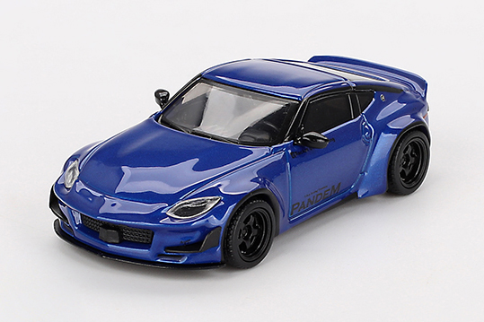 MINI GT 1/64 Pandem Nissan Z セイランブルー(左ハンドル)