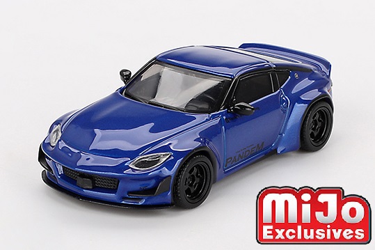 MINI GT 1/64 Pandem Nissan Z セイランブルー(左ハンドル)