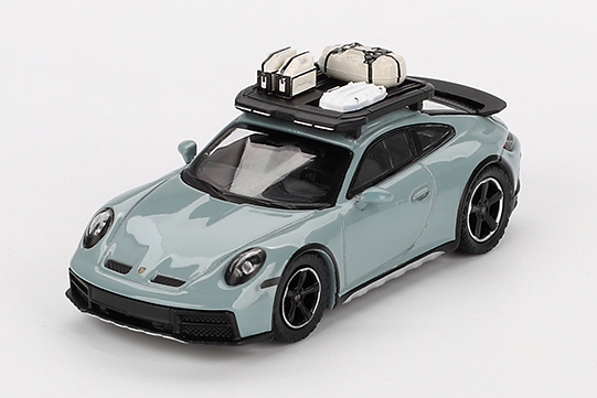MINI GT 1/64 ポルシェ 911 ダカール シェードグリーンメタリック(左ハンドル)