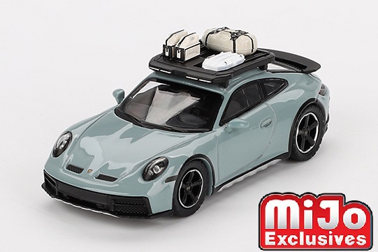MINI GT 1/64 ポルシェ 911 ダカール シェードグリーンメタリック(左ハンドル)