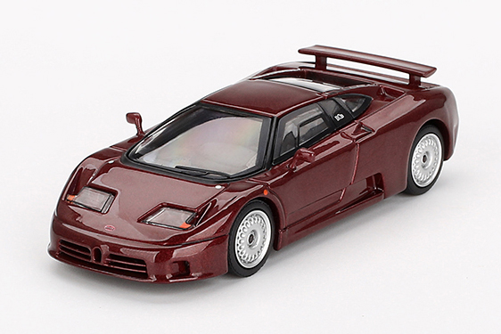 MINI GT 1/64 ブガッティ EB110 GT ダークレッドメタリック(左ハンドル)