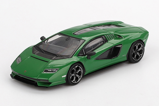 MINI GT 1/64 ランボルギーニ カウンタック LPI 800-4 Verde Medio(グリーン)(左ハンドル)