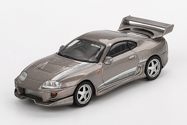 MINI GT 1/64 Toyota スープラ Veilside コンバット V-II コンバットグレー(右ハンドル)
