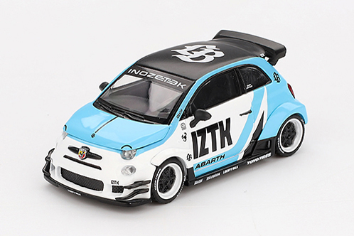 MINI GT 1/64 アバルト 595 LB-WORKS x Abas Works IZTK(左ハンドル)