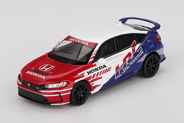 MINI GT 1/64 Honda シビック Type R 2024 ペースカー HRC(左ハンドル)
