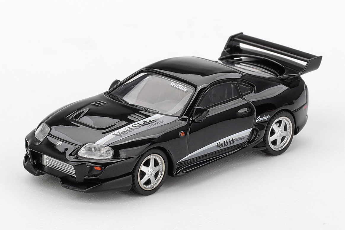MINI GT 1/64 Toyota スープラ VeilSide コンバット V-II ブラック(右ハンドル)