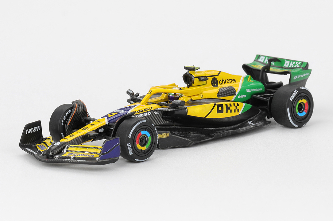 MINI GT 1/64 マクラーレン F1 MCL38 2024 4位入賞車 #4 モナコグランプリ Lando Norris