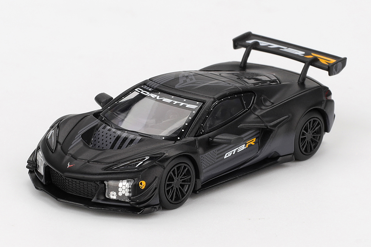 MINI GT 1/64 シボレー コルベット Z06 GT3.R ロードアメリカ テストカー(左ハンドル)