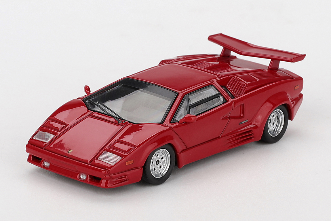 MINI GT 1/64 ランボルギーニ カウンタック 25th アニバーサリー レッド(左ハンドル)