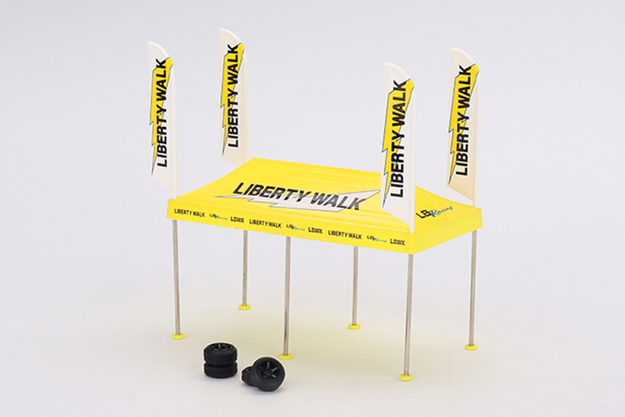 MINI GT 1/64 パドックサービス LB Racing テントセット