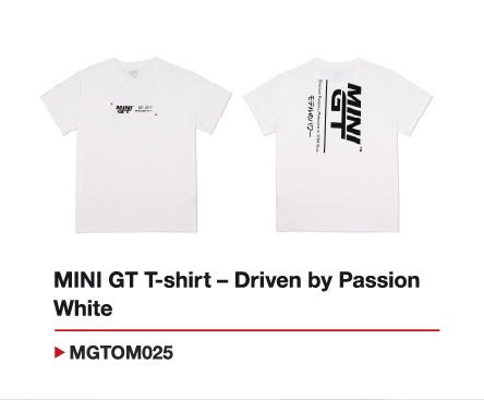 MINI GT MINI GT Driven by Passion ホワイト Tシャツ
