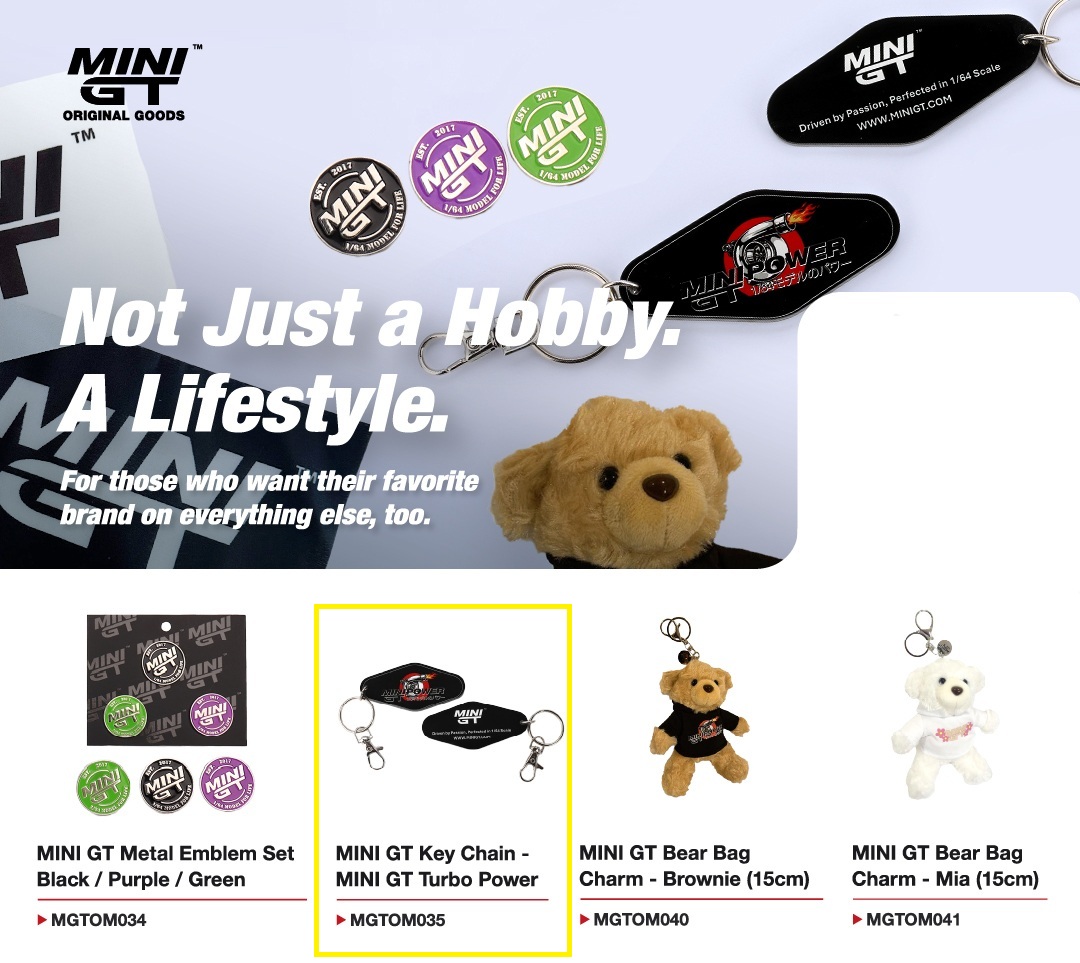MINI GT MINI GT Turbo Power キーチェーン