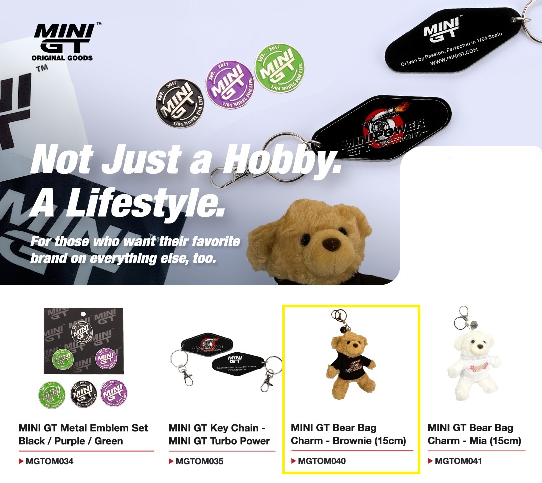 MINI GT MINI GT ベアバッグチャーム - Brownie