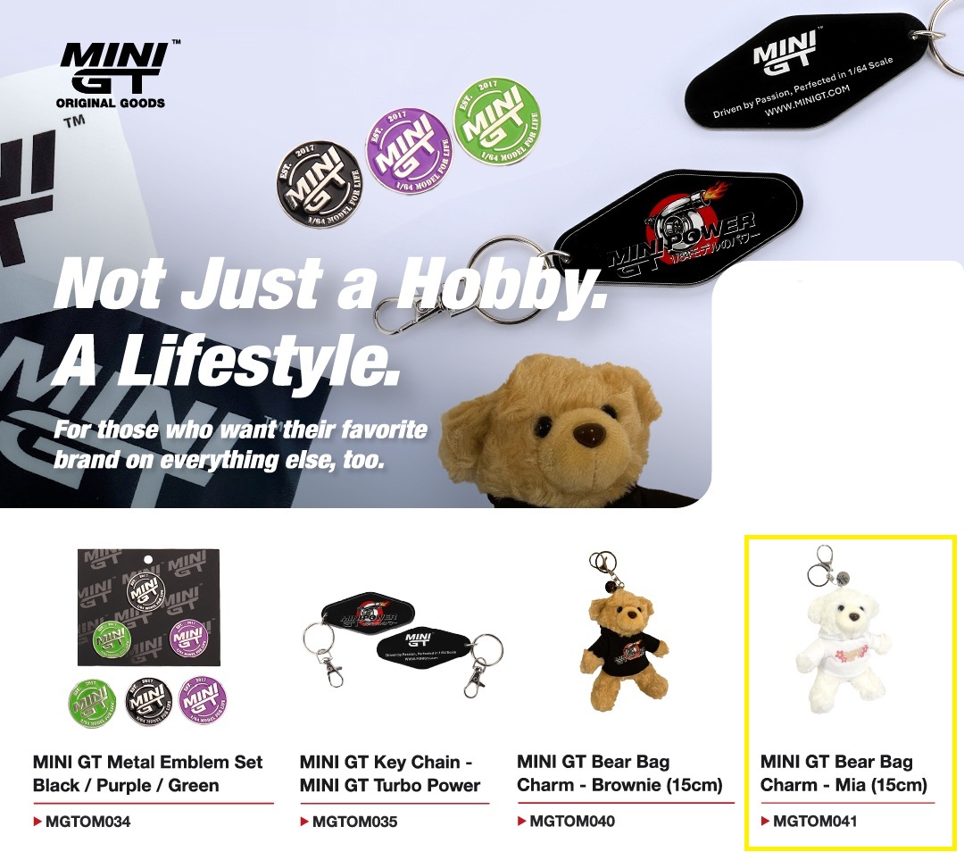 MINI GT MINI GT ベアバッグチャーム - Mia