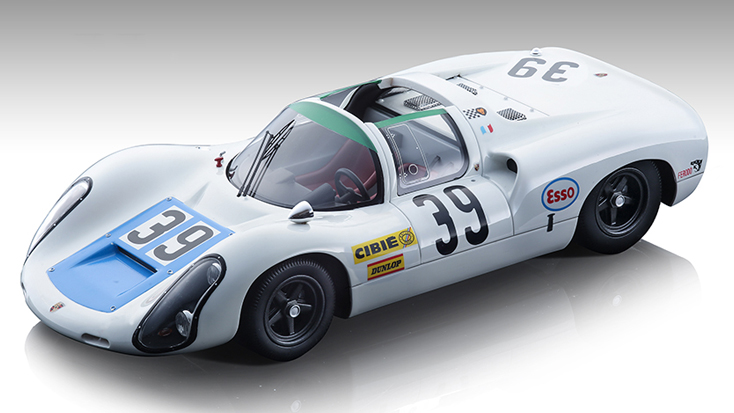 Tecnomodel 1/18 ポルシェ 910 ル・マン 1969 #39 Maublanc/Poirot