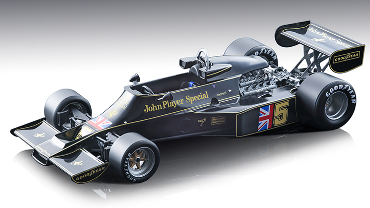 Tecnomodel 1 18 ロータス 77 日本gp 1976 5 優勝車 Mario Andretti サンリッチジャパン