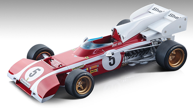 Tecnomodel 1/18 フェラーリ 312 B2 南アフリカGP 1972 #5 J.Ickx
