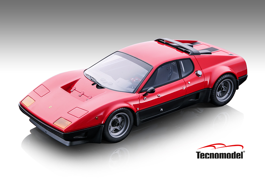 Tecnomodel 1/18 フェラーリ 512BB コルセ・クリエンティ 1978 ロッソコルサ