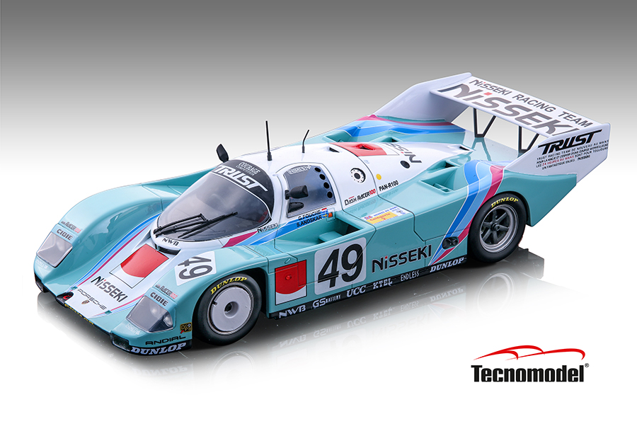 Tecnomodel 1/18 ポルシェ 962 C ル・マン24時間 1991 #49 G.Fouch?/S.Andskar "Trust Racing"