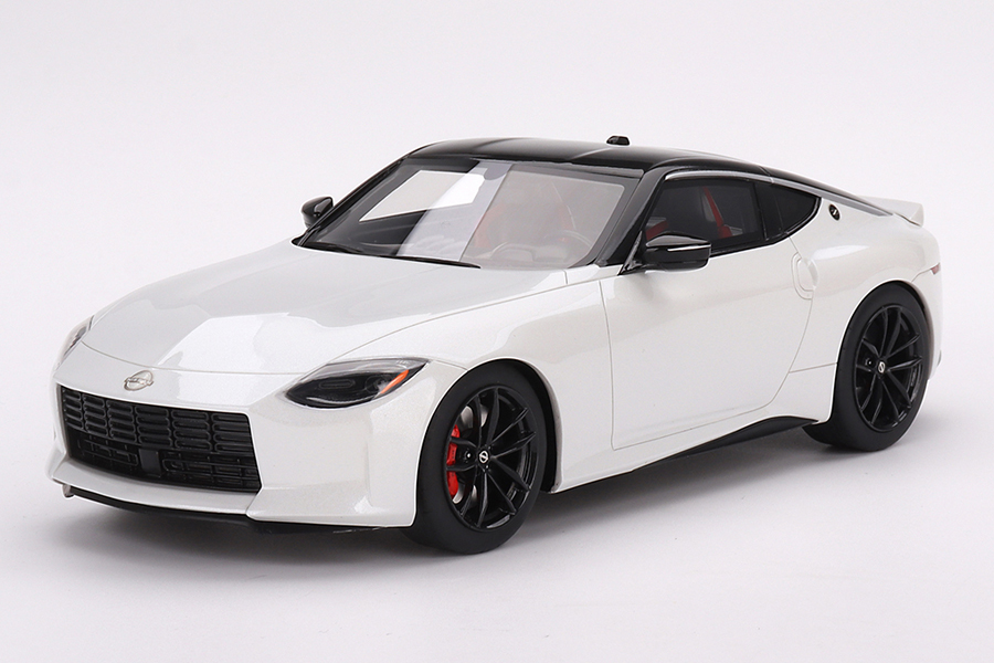 Top Speed 1/18 Nissan Z パフォーマンス 2023 エベレストホワイト(左ハンドル)