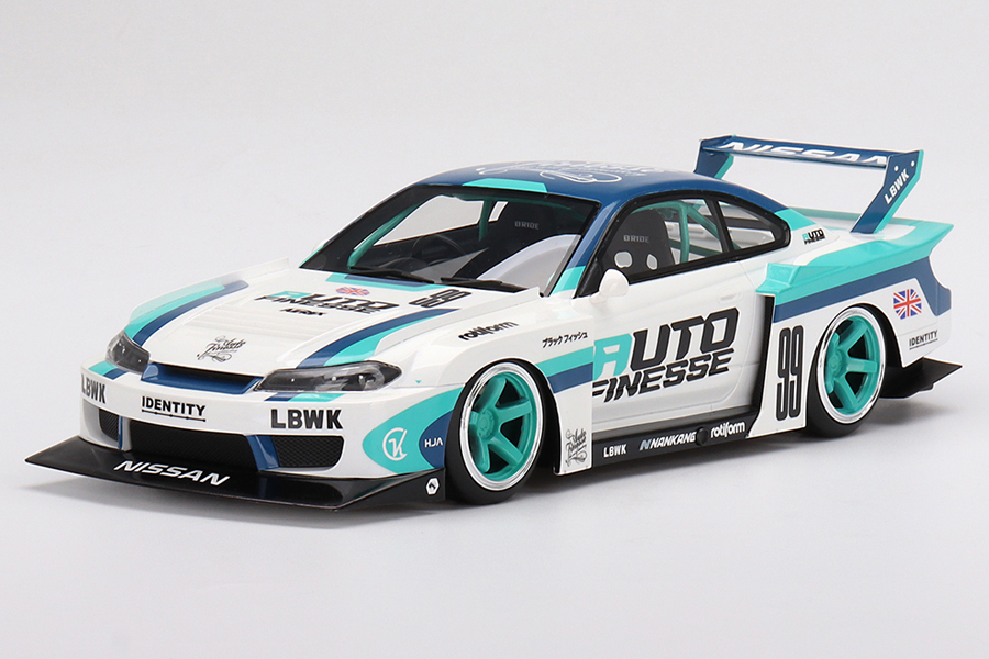 Top Speed 1/18 LB-Super Silhouette Nissan S15 シルビア Auto Finesse