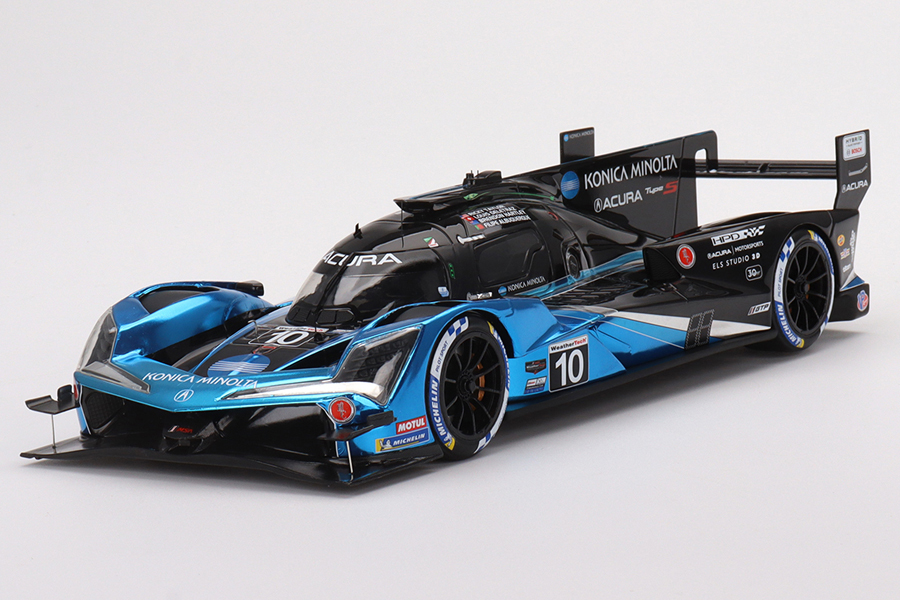 Top Speed 1/18 Acura ARX-06 GTP IMSA デイトナ24時間 2023 2位入賞車 #10 コニカ ミノルタ Acura