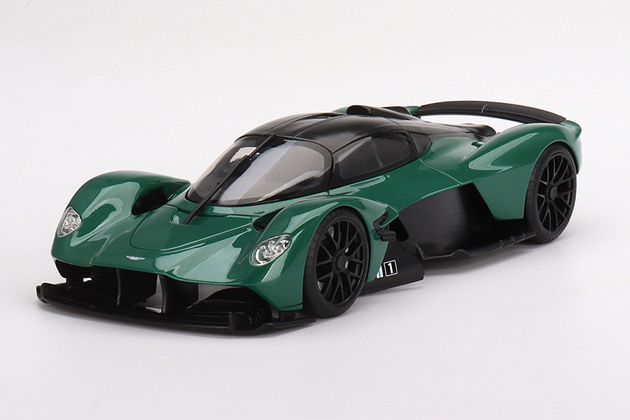 Top Speed 1/18 アストンマーチン ヴァルキリー アストンマーチン レーシンググリーン