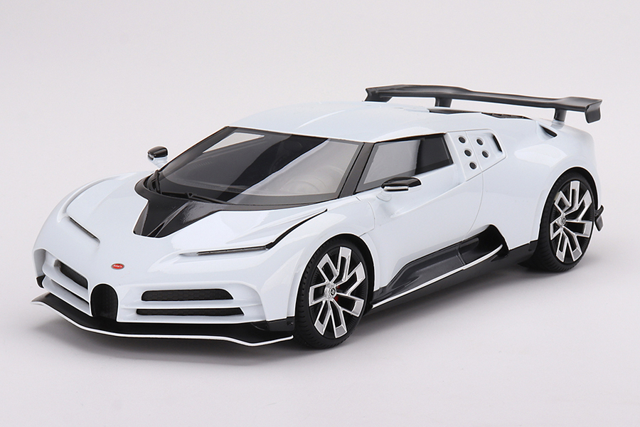 Top Speed 1/18 ブガッティ チェントディエチ ホワイト サンリッチジャパン