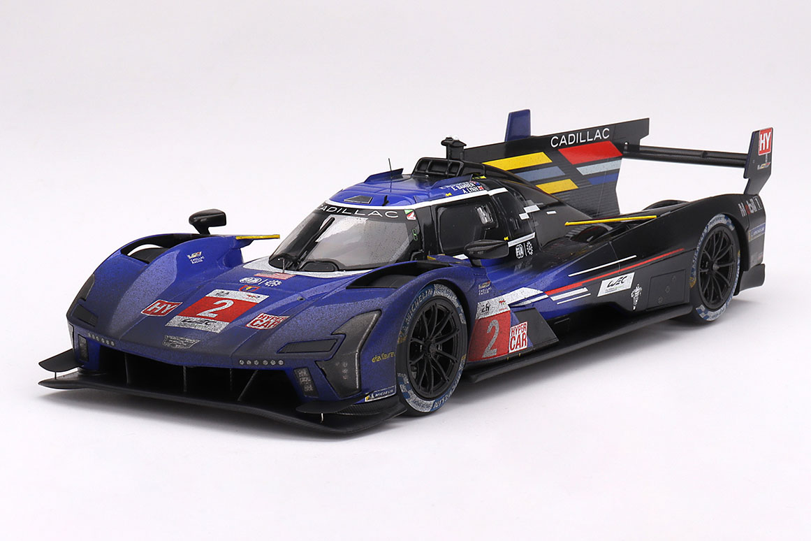 Top Speed 1/18 キャデラック Vシリーズ. R ル・マン24時間 2023 3位入賞車 #2 キャデラック・レーシング ウェザリング塗装