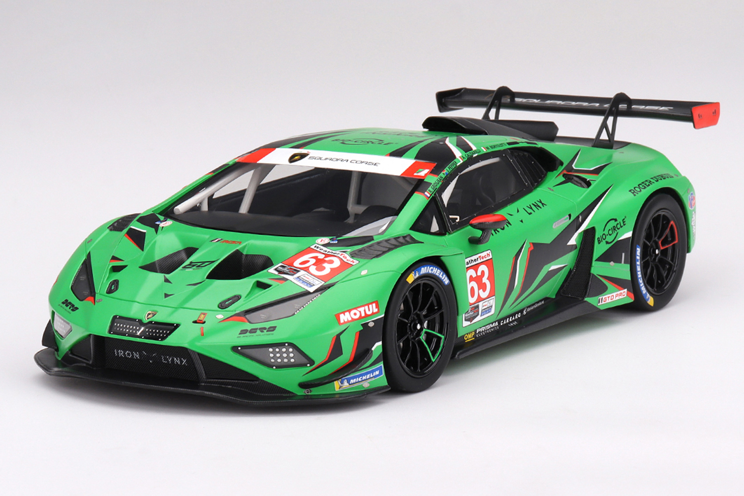 Top Speed 1/18 ランボルギーニ ウラカン GT3 EVO2 IMSA デイトナ24時間 2023 #63 Iron Lynx  