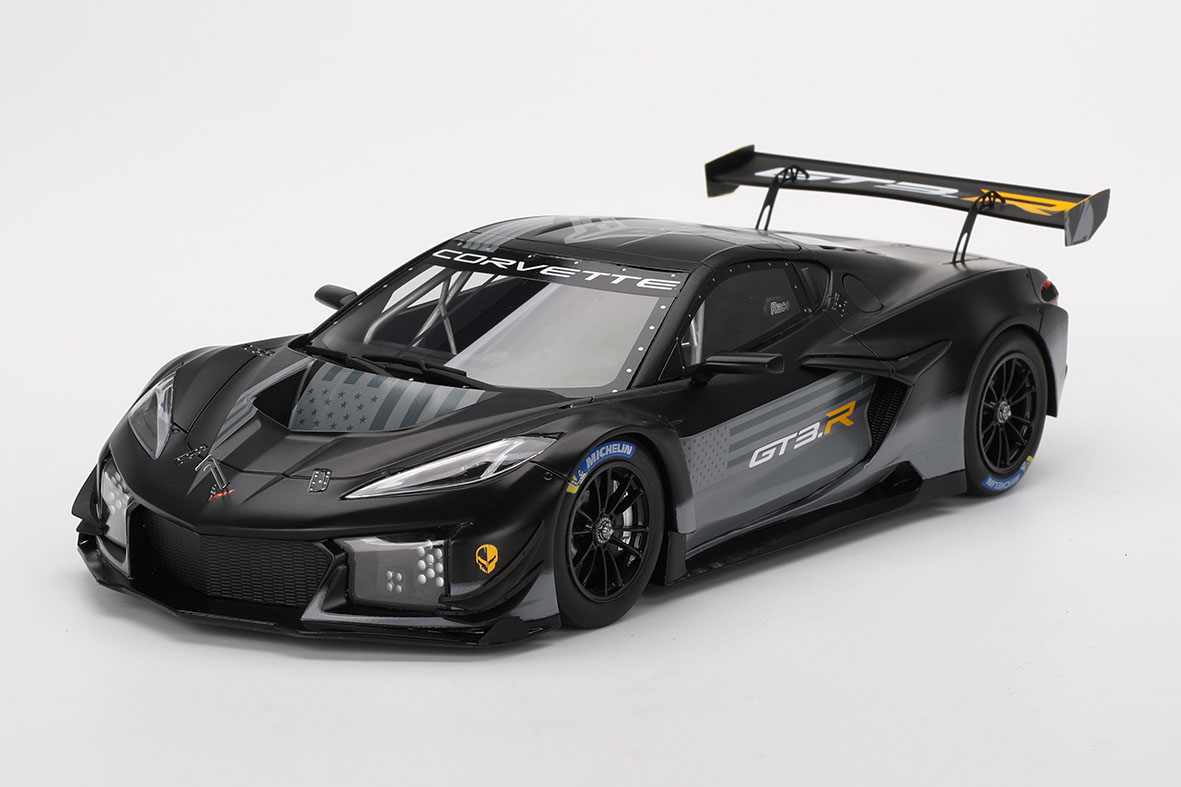 Top Speed 1/18 シボレー コルベット GT3.R ロードアメリカ 2023 テストカー