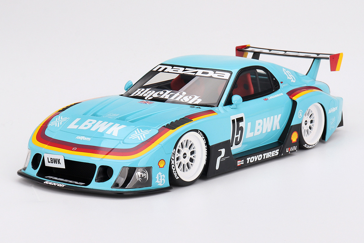 Top Speed 1/18 マツダ RX-7 LB-Super Silhouette リバティーウォーク ヨーロッパ(右ハンドル)
