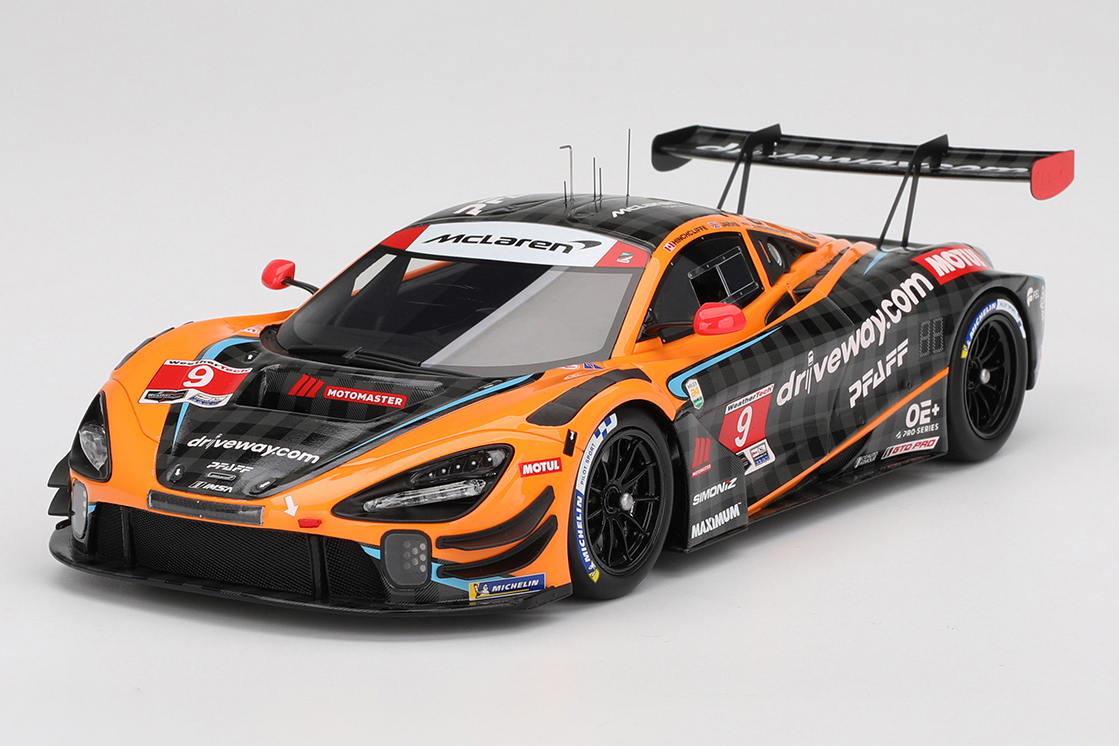 Top Speed 1/18 マクラーレン 720S GT3 EVO IMSA デイトナ24時間 2024 #9 Pfaff Motorsport